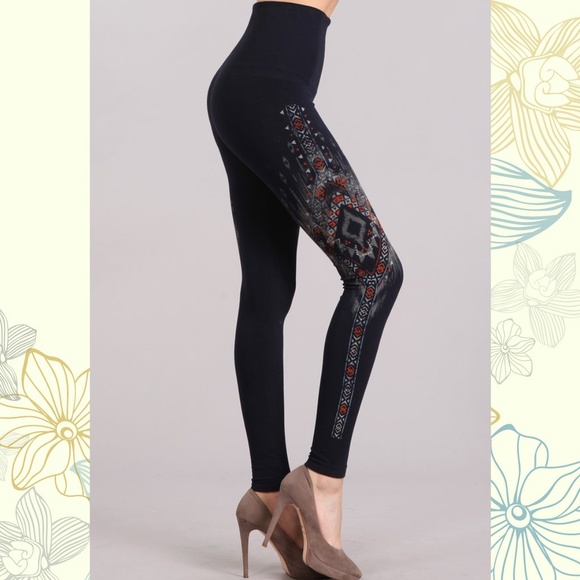 M.Rena Pants - Tommy control printed legging